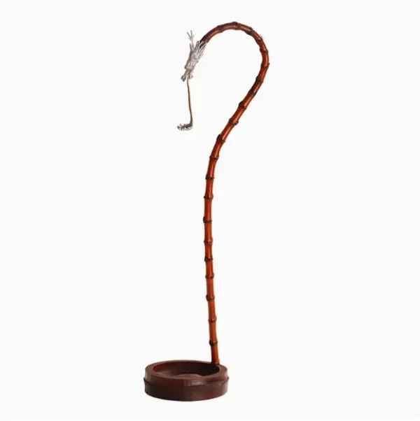 Dragon - Head Incense Holder Among Purple Bamboos