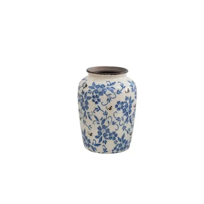 Chinese Retro Ice - Crack Ceramic Vase