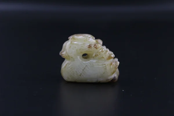 Yuan Dynasty Jade Mandarin Duck Handheld Ornament