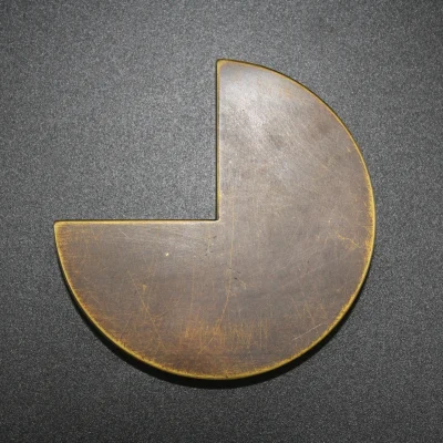 Hand-Carved White Copper Yingui (Seal Guide / Seal Square) Paperweight