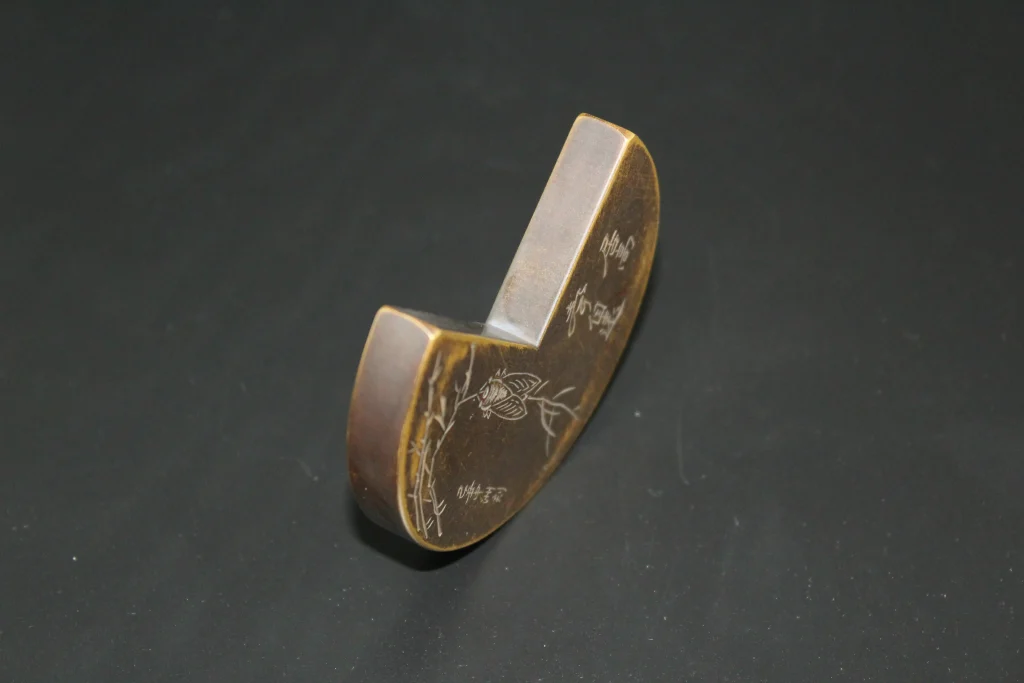 Hand-Carved White Copper Yingui (Seal Guide / Seal Square) Paperweight